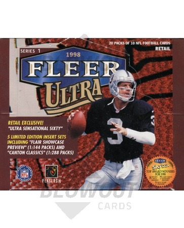 1998 Fleer Ultra Football Retail Box