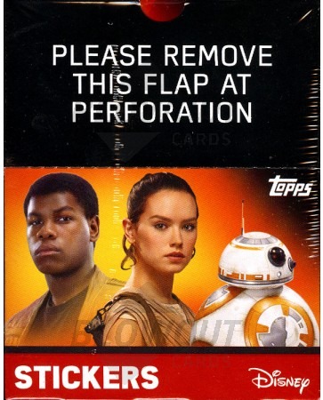 2016 Topps Star Wars Stickers 24 Box Case