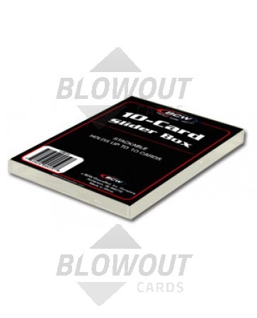 BCW 10 Count 2 Piece Slider Box - 200ct Case