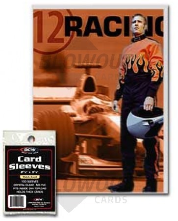 BCW Thick Card Sleeve - 2 3/4 x 3 3/4 (100 Ct. Pack)