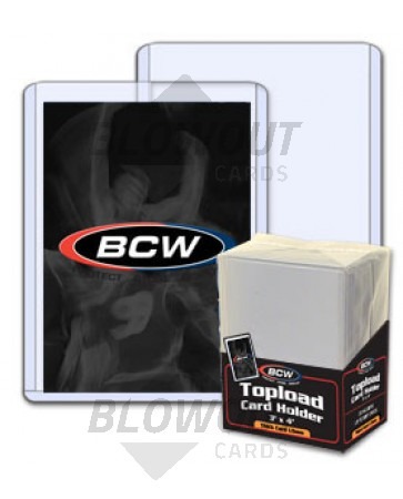BCW 3x4 x 1.5mm -Action Packed Topload Holder 59pt -40 Pack Case