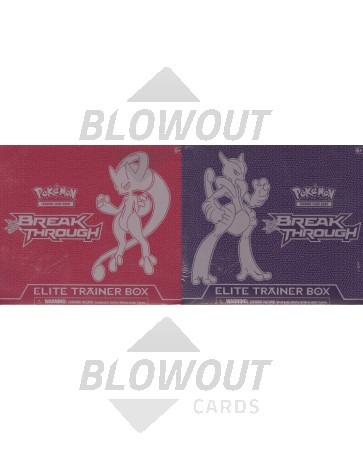 Pokemon XY Breakthrough Elite Trainer 10 Box Case