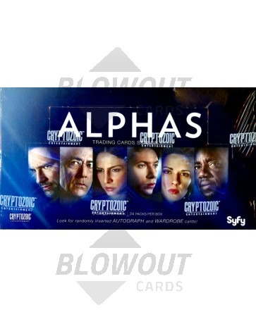 Alphas Season 1 Trading Cards (Cryptozoic) 6 Box Case