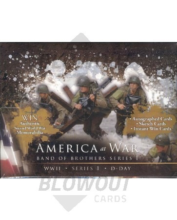 America at War Band of Brothers Series 1 Trading Card Box