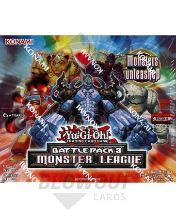 Yugioh Battle Pack 3: Monster League 1st Ed Booster - Box