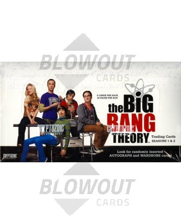 The Big Bang Theory Seasons 1 & 2 (Cryptozoic) Box