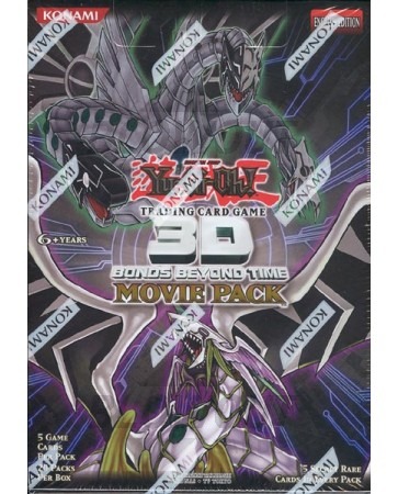 Yugioh 3D Bonds Beyond Time Movie Pack Euro Edition Box