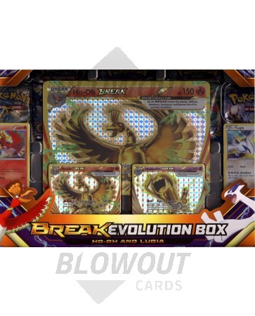 Pokemon Break Evolution Featuring Ho-Oh and Lugia - Box