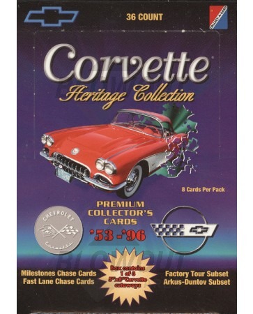 Corvette Heritage Collection (Collect-A-Card) - Box