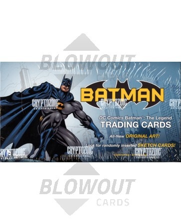 DC Comics Batman: The Legend Trading Cards Cryptozoic Box