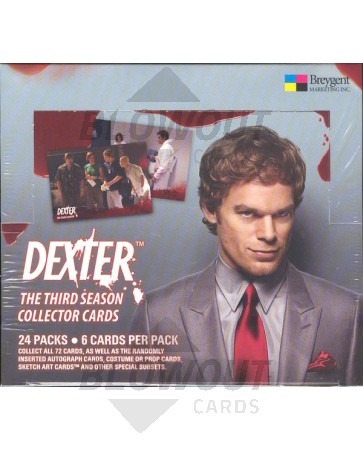 Dexter Season 3 Trading Cards 12 Box Case (Breygent)