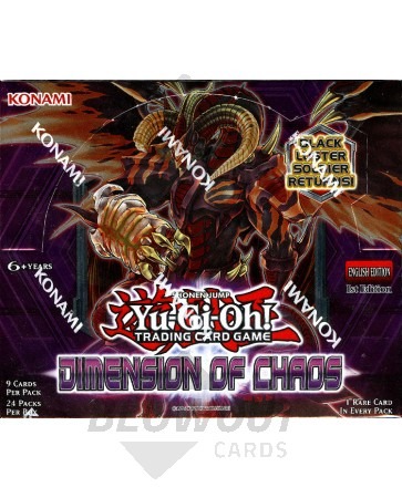 Yugioh Dimensions of Chaos 1st Edition Booster Box