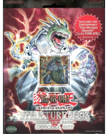 Yugioh Dinosaur's Rage Structure Deck *SPECIAL SET*