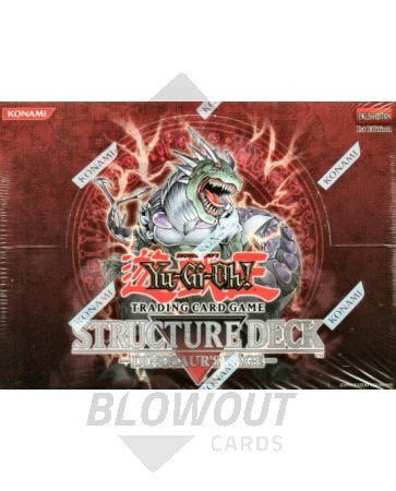 Yugioh Dinosaur's Rage Structure Deck Box