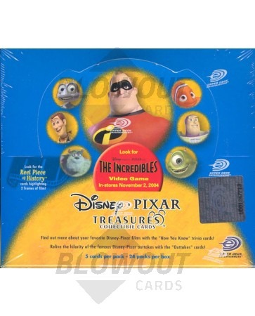 Disney Treasures Pixar Collectible Cards 12 Box Case