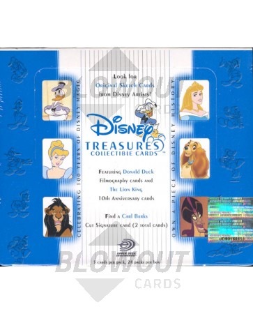 Disney Treasures Series 2 Collectible Cards Box