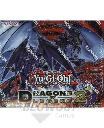 Yugioh Dragons Of Legend Ser 2 - 1st Edition Booster Box