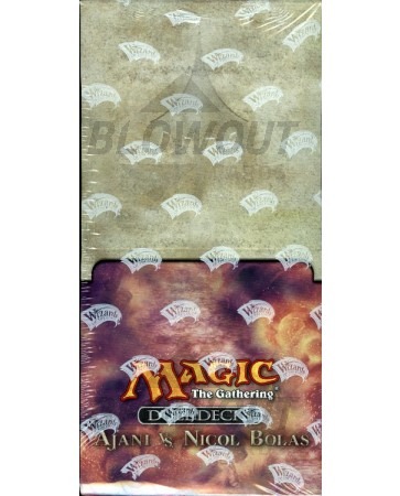 Magic the Gathering Duel Decks Ajani vs Nicol Bolas Box