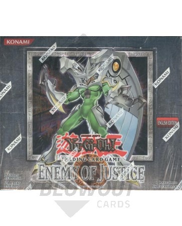 Yugioh Enemy of Justice Booster 12 Box Case