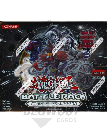 Yugioh Battle Pack: Epic Dawn 1st Edition Booster 12 Box Case