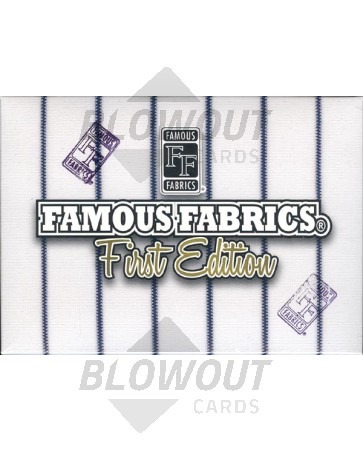2010 Famous Fabrics Series 1 - 100 Box Master Case