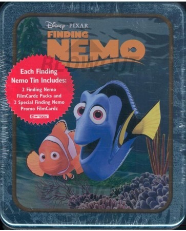 Disney Finding Nemo Film Cards Collectors Tin - 12 Box Case