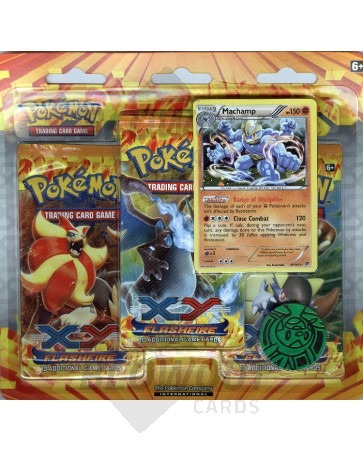 Pokemon XY Flashfire 3-Pack Blister Pack - 24 Pack Box