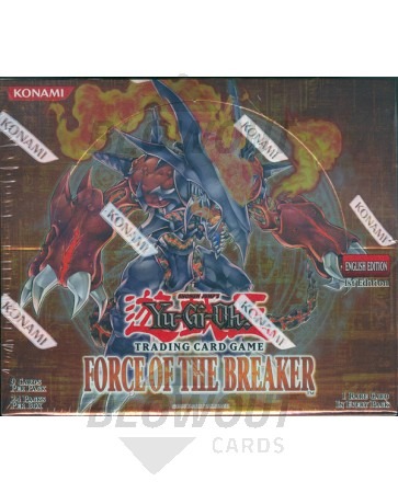 Yugioh Force of the Breaker 1st Edition Booster Box