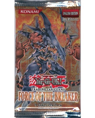Yugioh Force of the Breaker Booster Pack