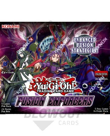 Yugioh Fusion Enforcers 1st Edition Booster 12 Box Case
