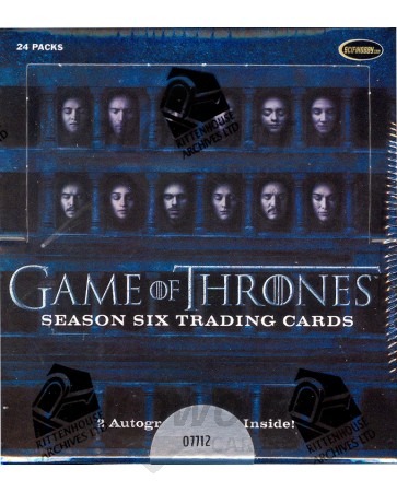 Game of Thrones Season 6 Trading Cards Box