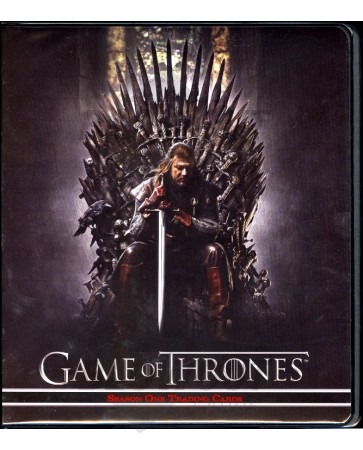 Game of Thrones Season 1 Collector's Album 4ct Case