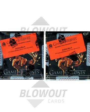 Game of Thrones Season Two Trading Cards - ARCHIVE Box Set