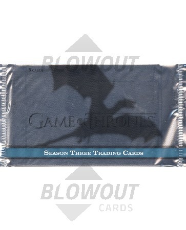 Game of Thrones Season 3 Trading Cards Pack