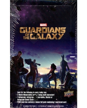 Marvel Guardians Of The Galaxy Movie 12 Box Case (Upper Deck)