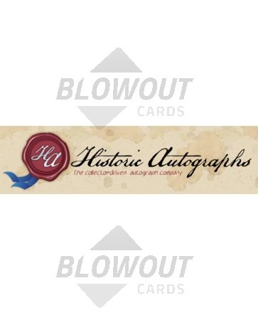 2018 Historic Autographs Celebrity Vintage 10 Box Case