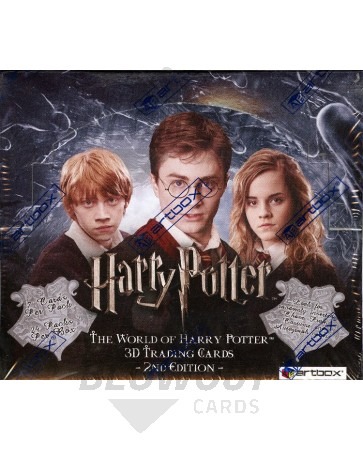 The World of Harry Potter 2nd Ed 3D Trading Cards Box
