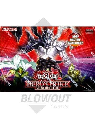 Yugioh Hero Strike Structure Deck Box