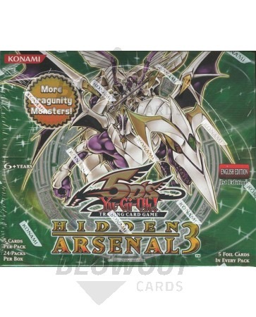 Yugioh Hidden Arsenal 3 Booster Box