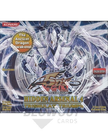 Yugioh Hidden Arsenal 4 Booster 12 Box Case