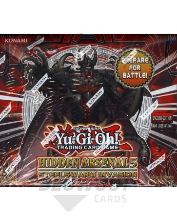 Yugioh Hidden Arsenal 5: Steelswarm Invasion Booster Box