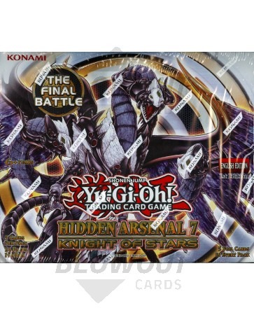 Yugioh Hidden Arsenal 7: Knight of Stars Booster 12 Box Case