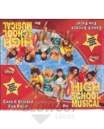 Disney High School Musical Trading Cards Hobby Box - Topps