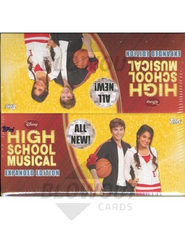 Disney High School Musical Expanded Edition 8 Box Case -Topps