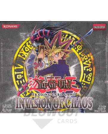 Yugioh Invasion of Chaos (IOC) Unlimited Ed Booster 20 Box Case