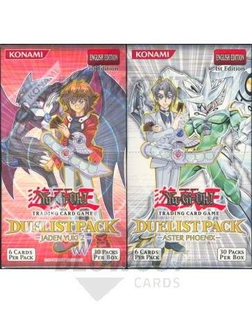 Yugioh Jaden Yuki 2 & Aster Phoenix Duelist Booster Box [Pair]