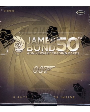 James Bond 50th Anniversary Trading Cards Box