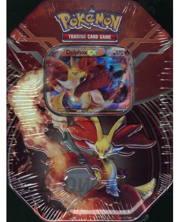Pokemon 2014 Kalos Power Delphox EX Summer Tin