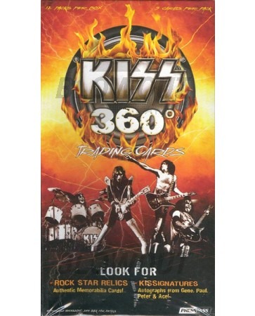 Press Pass KISS 360 Trading Card Blaster 10 Box Lot