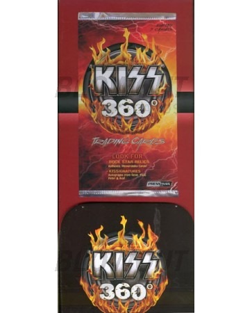 Press Pass KISS 360 Trading Card Gravity Feed 6 Box Case
